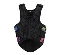 Fockety Equestrian Vest, Kids Horse Riding Safety Eventing Equestrian Protective Vest, Zipper Closure Comfortable Equine Equestrian Equipment Supplies Gear Waistcoat for Boys Girls (CL)
