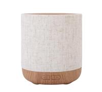 Fockety Essential Oil Diffuser, 200ml Aromatherapy Diffuser with Night Light, Fabric Lampshade, Low Noise Cool Mist Aromatherapy Humidifier for Living Room, Kitchen, Bedroom, Hotel
