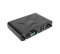 Fockety External USB Sound Card, 32bit 384KHZ Interface with Microphone Preamplifier and 48V Phantom Power, for Live Streaming Recording Karaoke Gaming Music Instruments