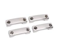 Fockety Eye Footman Loop, 28mm Stainless Steel Boat Top Strap Pad Eye Footman Loop, Kayak Pad Hook for Boat, Kayak, Buggy Door Limit Strap, Covers, Tarps, Canopies