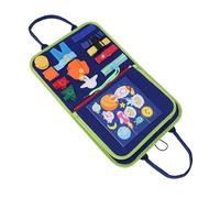 Fockety Felt Activity Book, Sensory Board Educational Toy with Vibrant Colors for Toddlers Ages 0-6, Soft Felt Fabric for Fine Motor Skills and Storytelling