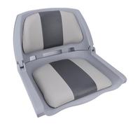 Fockety Folding Boat Seat, water proof Low Back Fold Down Fishing Boat Seat, Padded Boats Chair with Backrest, Captains Chair, Marine Bass Jon Boats Seats with 4 Mounting Screws