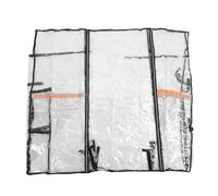 Fockety Forklift Cover for Rain, All Weather All Season Use PVC Clear Forklift Cab Enclosure Cover, Sun Proof and Dust Proof, 60 X 52 X 53in, Universal Forklifts Accessories
