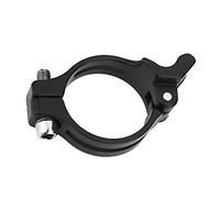 Fockety Front Maeilleur Klemmadapter Practical Installation for Bicycle Braze-on Converter Black 1 Pack (31.8mm)