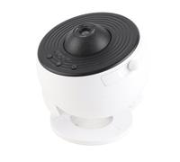 Fockety Globe Projection Lamp High Definition Star Projector Night Light for Bedroom and Living Room ABS Black and White Style