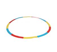 Fockety Golf Target Circle, Golf Training Aid Golf Targets, Ultra Thin Silicone Golf Practice Target Rings Golf Putting and Chipping Training Tool Bright Color Markings (Red Yellow Blue