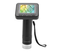 Fockety Handheld Digital Microscope, 1000X Magnification 1080P HD 2.0 Inch Screen Portable Microscope with Rotating Focus Ring and 8 LED Lights, Christmas Birthday Gifts for Kids