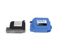 Fockety Handheld Inkjet Printer, Editable Touch Screen Mini Inkjet Coding Machine, 2 to 12.7mm or 2 to 25.4mm Printing Height, Marking Device with Fast Drying Ink, for Text Barcode Printer (Blue)
