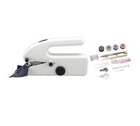 Fockety Handheld Sewing Machine, 1 Set Hand Held Sewing Device Mini Machine Electric Mending Easy to Use for Beginner Adult Kids Cloth Pet Clothes