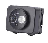 Fockety Head Mounted Camera, 1080P HD Action Camera with LED Light, 2MP 1080P Video Recording Wearable Vlog for Night Outdoor Sports Video (32G)