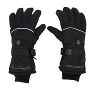 Fockety Heated Gloves for Men and Women, Rechargeable Electric Ski Gloves, Winter Heated Glove Liners with 2 Battery and 3 Temperature Setting for Skiing, Hiking, Cycling and Riding