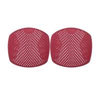 Fockety Hijab Hair Grip Band, Secure Hold All Day Comfort Elastic Headband with Gentle Wear, Discreet Styling Hair Tamer for Women Daily Work School Sports Prayer Wear Under Scarf Use (Dark Red)