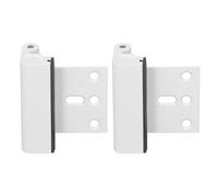 Fockety Home Security Door Lock, Aluminium Alloy Childproof Door Reinforcement Lock Withstand 800 Lbs for Front Inward Swinging
