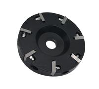Fockety Hoof Trimming Disc, Professional Electric Aluminum Alloy Hoof Grinding Wheel with 8 Blades, for Horses Cattle Sheep Livestock Hoof Care and Wood Carving