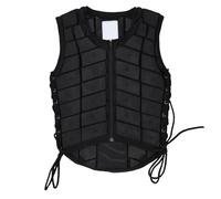 Fockety Horse Riding Protective Vest, Shock Absorption Equestrian Protective Vest, Zipper Closure Design, Comfortable Equestrian Safety Vests with Adjustable Straps for Boys Girls (CS)