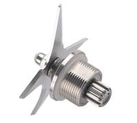 Fockety Ice Breaker Stainless Steel 4 Vane/Wing Wet Vane/Wing Assembly Spare Parts 104675 for Precise Ice Crushing, Compatible with Breaker