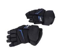 Fockety Ice Hockey Gloves, Breathable Protective Outdoor Field Hockey Gloves, Lightweight Durable Player, Street for Players, for Youth, Junior & Senior (9 Inch)