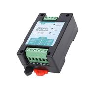 Fockety Industrial Grade Repeater, 485 Hub 1 Master Port 2 Sub Ports 500mA DC Isolated Power Module Amplifier Isolated Converter for Attendance Machine, IC Card Charging System