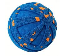 Fockety Interactive Dog Ball Toy, Smart Automatic Bouncing Rolling Chew Ball, Rechargeable with IPX7 Water Proof and ETPU Material, for Medium Large Dogs Indoor Outdoor Play (Blue)