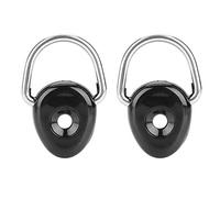 Fockety Kayak D Ring Tie Down Loop Sturdy Fitting for Paddle Leash Deck Bungee - 2pcs Kayak Accessories for Canoes and
