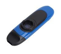 Fockety Kazoos, Durable ABS Plastic Pure Sound Easy to Play Metal Kazoo Portable Flute with 5 Diaphragms for Guitar, Ukulele, Violin, Piano Keyboard (Blue)