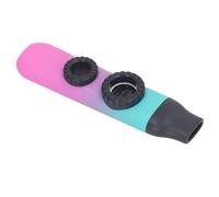 Fockety Kazoos, Kazoo for Adults and Kids with Adjustable Tone, Double Hole with Replaceable Mouthpiece, Storage Box, 10pcs Circular Diaphragm and Lanyard, Gifts for Friends