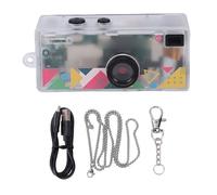 Fockety Keychain Digital Camera, 1080P HD 130° Wide Angle 1.6MP Tiny Retro Camera with 0.96 Inch Preview Display for Travel Recording Street Photography Daily Use