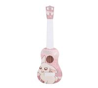 Fockety Kids Toy Ukulele, 4 String Guitar Musical Toy Mini Learning Instruments Educational Musical for Beginner, Ukulele Guitar Toddler Gifts for Boys Girls Baby Children (Cute Bunny)