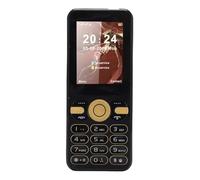 Fockety Large Button Cell Phone for Seniors, 2G Elderly Mobile Phone with 2.4 Inch Screen, 3000mAh Battery, 4 Slots, Voice Recorder, Calendar, Alarm Clock, Calculator (Black)