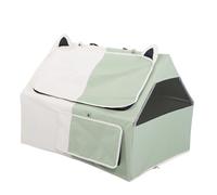 Fockety Large Cat Cave, Premium Sturdy Oxford Cloth Cat Beds with Comfortable Enclosed Space for Birthing, Tent with Safe Design for Caring for Pregnant Kittens