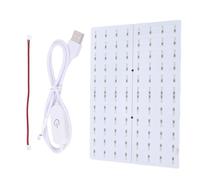 Fockety LED Backlight Board Kit, 144x96mm 3D Printed LED Lithophane Backlight Board with Cable, USB 3D Print Accessory Photo Model DIY Light Box Photo Frame Generator