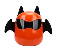 Fockety LED Bat Backpack, APP Control Programmable 14x31 Pixels Screen Water Proof Adjustable Shoulder Straps, with USB Power Supply, Light Up Backpack for Outdoor Travel Gatherings