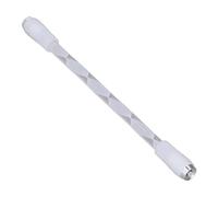 Fockety LED Spinning Pen, 8.9in Anti Slip Rolling Finger Rotating Pen, Spinning Ballpoint, Flying Rotating, Stress Releasing Brain Training Toys for Kids Adults Student Office (Spiral)