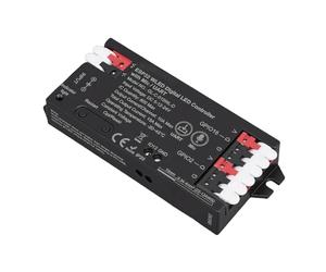 Fockety LED Strip Controller, Built-in Mic Sound Reactive Lighting 100+ Dynamic Effects RGB Controller, WiFi App Control with Chip for WS2812 SK6812 Addressable LED Strips