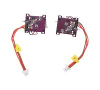 Fockety Linear Servo, 9mm 1.5g Digital Coreless Micro Linear Servo, ABS Material with 2PCS Left and Right for RC Aircraft Mini Planes
