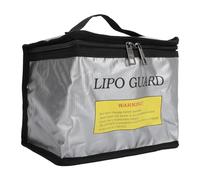 Fockety Lipo Safe Bag, Professional Battery Fireproof Bag Explosion Proof Large Capacity Fiberglass Cloth Battery Storage Guard Pouch for Lipo Charging Storage