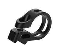 Fockety Long -Lived Aluminum Alloy Bike Slide Switch Clamps 22.2 Mm for X7 X9 X0 Xx XO1 XX1, Easy to Install on The Bike, Black, 1 Piece for Cycling Lovers