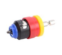 Fockety Magnetic Drywall Screw Setter Bits, 7 Level Adjustable Depth, Converts Drill Into Screw Gun, Magnetic Holder and 3 Replacement Bits, for Drywall, Deck, Plywood, Woodworking