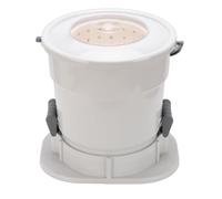 Fockety Manual Clothes Dryer, 3.17 Gallons Capacity Portable Non Electric Laundry Dryer with 4.9ft Drain Hose, Spin for Apartments Dorms RV Camping Travel and Home Use