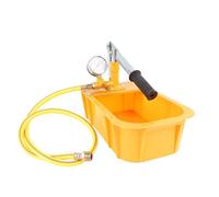 Fockety Manual Water Pressure Test Pump, High Pressure Hose with G1/2 Standard Thread Connector, 2 Pressure Locking Methods for Pipeline Heating System Hydraulic Testing