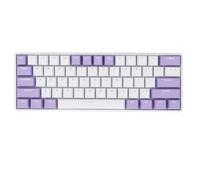 Fockety Mechanical Gaming Keyboard, Cute Small Size RGB Backlight Long Lasting Battery, Quick Response Red Switch 2.4G 3.0 5.0 Type C Wired Hot Swappable, Double Layer Padding