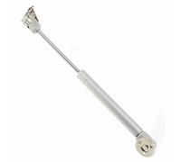 Fockety Metal Hydraulics -Gas -Spring Cabinet Door Lifting Cap for Easy Opening, Rotatable Pneumatic Holder, Durable Material, Kitchen Soft Cabinet Hinge, 10 Inch Total Length (Silver)