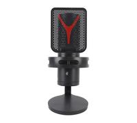 Fockety Microphone for PC, Noise Cancellation USB Gaming Microphone with Quick Mute, Pop Filter, Shock Mount, Volume Knob, 3.5mm Headphone Jack, for Recording, Podcasting
