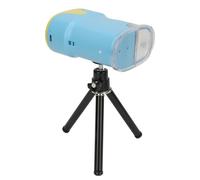Fockety Microscope, 2.0 Inches 1000X HD Portable Handheld Kids Microscope with Adjustable Tripod, Rechargeable Handheld LED Light Source for Kids Student Adults (Blue)