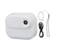 Fockety Mini Body Camera, 12MP 1080P HD Water Proof Magnetic Wearable Small Action Camera with 0.96 Inch Screen, Easy Recording Wide Field Thumb for Cycling Travel Pet Walking (White)