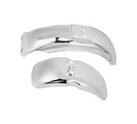 Fockety Motorcycle Mudguard, Rear Fender Front Fender Front Mudguard for Z50 Z50A Z50J with 8in Or 10in Wheels, Chrome Plated Splash Guard Shock Absorber Fender