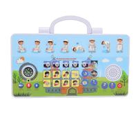 Fockety Multilingual Learning Machine for Kids, Arabic English Malay Educational Toy with Spelling, Vocabulary Puzzles, Speech Therapy, Autism Sensory Toys for Toddlers 1-6 Years