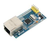 Fockety Networks Module High-Speed W5500 Ethernet Networks Learning Support 10/100MBPS Transfer Rate for Electronic Enthusiasts 1 X Ethernet Module