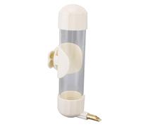 Fockety No Mess Bird Water Dispenser, 200ml Automatic Parrot Water Feeder for Use Inside or Outside the Birdcage, Bird Cage Accessories for Small Parrots Budgies Finches Cockatiels (200ml)