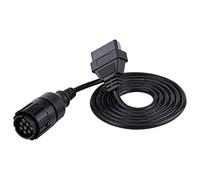 Fockety OBD2 Adapter Cable for ICOMD Motorcycle, Professional Manufacturing and Stable Characteristic, 10 Pin to 16 Pin Diagnostic Connector